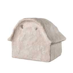 Little Japandi House - Original Sculpture Beige Wabi Sabi Decor Minimalist Art Handmade By Scandinavian Designer Laurie Poast - thumbnail 2