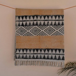 Large Indian Rugs Cotton Rug, Woven Area For Sale, Decor Rustic Rugs, Decorative Bohemian Indian - thumbnail 4