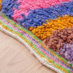 Moroccan Runner Rug 2x10 Ft, Vintage Berber Runner, Handwoven Wool Rug, Tribal Bohemian Hallway 78x293 cm - thumbnail 4