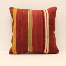 Kilim Pillow, Sofa Pillow Boho Pillow, Handwoven Pillow, 18x18 - 45x45 cm Minimalist Decorative Pillow, Cushion Cover Throw Pillow 4Kbf-543