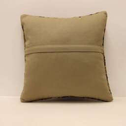 Kilim Pillow, Sofa Pillow Boho Pillow, Handwoven Pillow, 18x18 - 45x45 cm Minimalist Decorative Pillow, Cushion Cover Throw Pillow 4Kbf-543 - thumbnail 4