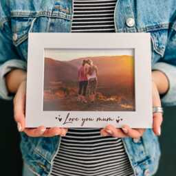 Personalised Mum Birthday Gifts Keepsake, Present For Photo Frame, Mother Day Gifts, Mummy Gift From Daughter Son, 6x4 5x7 - thumbnail 1
