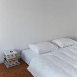 Linen Duvet Cover White- 100% Pure European Bedding- Twin Full Queen King- Oeko-Tex Certified- Stonewashed Soft Comforter - thumbnail 2