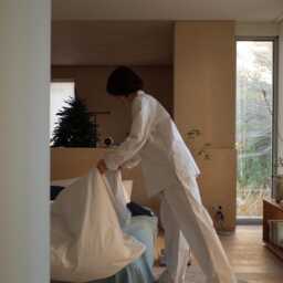 Linen Duvet Cover White- 100% Pure European Bedding- Twin Full Queen King- Oeko-Tex Certified- Stonewashed Soft Comforter - thumbnail 3