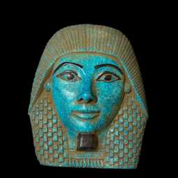 Egyptian Mask Statue Ancient Egypt Replica Artifact - thumbnail 3