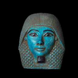 Egyptian Mask Statue Ancient Egypt Replica Artifact - thumbnail 2