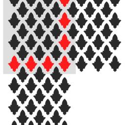 Wall Stencil Blossom Pattern - Reusable For Easy Wall & Fabric Decor - thumbnail 4