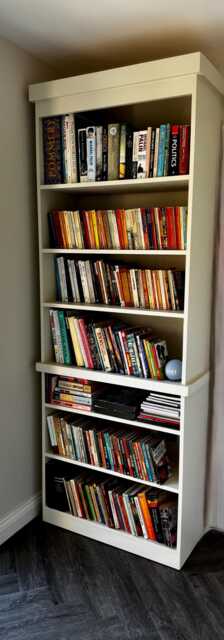 The Halifax Handcrafted Bookcase Shelf Storage Unit - Own Colour Choice - image 1