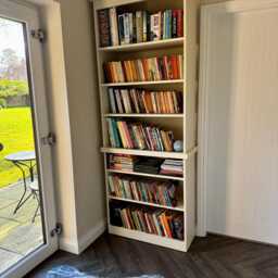 The Halifax Handcrafted Bookcase Shelf Storage Unit - Own Colour Choice - thumbnail 2