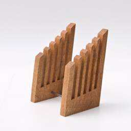 Small Wooden File Organizer/Desktop Sorter Table Wood Holder Fritz - thumbnail 3