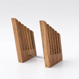 Small Wooden File Organizer/Desktop Sorter Table Wood Holder Fritz - thumbnail 4