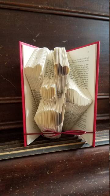 Love Of Music Heart & Note Folded Book - image 1