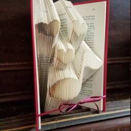 Love Of Music Heart & Note Folded Book - thumbnail 2