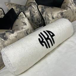 "Personalised Cushion Bolster 16"" X 6"