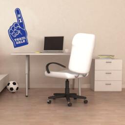 Personalized Sports Team Foam Finger Vinyl Wall Decal - thumbnail 2