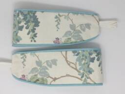 Handmade Laura Ashley Wisteria Curtain Tie Backs, Duck Egg Blue Pair
