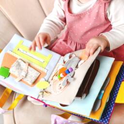 Personalized Felt Quiet Book For Toddlers Sensory Montessori Toy - thumbnail 3