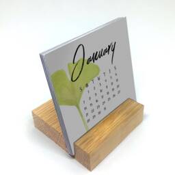 2026 Calendar Refill, Floral Desk Calendar, Botanical Accessories, Gift For Her, Stocking Gift, Secret Santa - thumbnail 3