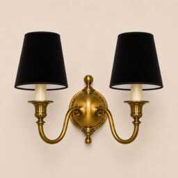 Black Velvet Lampshade - Handmade Candle Clip Or Drum Shade For Table Lamp, Wall Light Ceiling Pendant - thumbnail 2