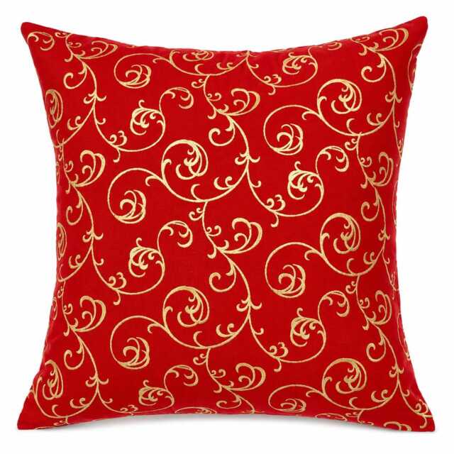 Christmas Cushion Covers, Pillow Red Cushions, Decor, Decorative Pillows, Designer Christmas Pillows - image 1