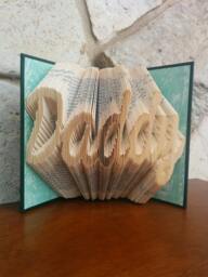 Daddy - Folded Book Art Fully Customizable, Dad, Father's Day - thumbnail 1