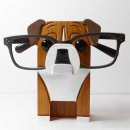 English Bulldog Eyeglass Stand - Bull Dog Gift Ornament