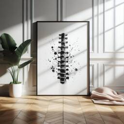 Chiropractor Definition Prints - 3 Watercolour Posters - Chiropractic Office Decor Anatomy Wall Art Chiro Clinic Artwork Medical Room - thumbnail 3