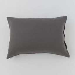 stonewashed Linen Pillowcase With Coconut Buttons - Soft Handmade Pillow Cover in 8 Colors European Flax, Oeko-Tex Certified - thumbnail 4