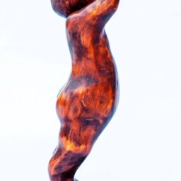 The Child Wooden Statue Hand Made Sculpture - thumbnail 4