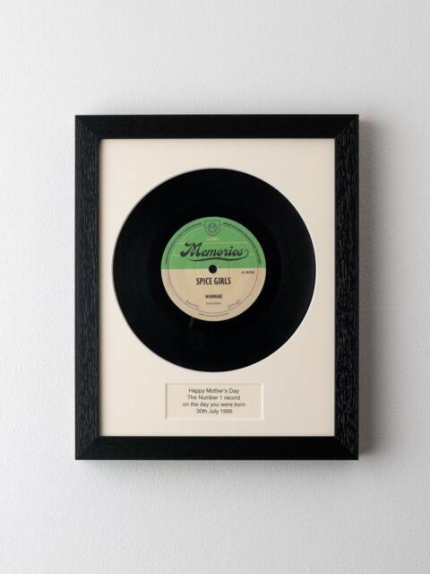 1993-2026 The Number 1 Song On The Day You Were Born. Unique & Personalised Gift - image 1