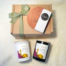Eid Mubarak Candle Gift Set With Matches, Ramadan & For Family Friends, Islamic Decor, Arabic Calligraphy, Muslim Celebration - thumbnail 4