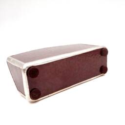 Purple Stained Glass Business Card Holder - thumbnail 4