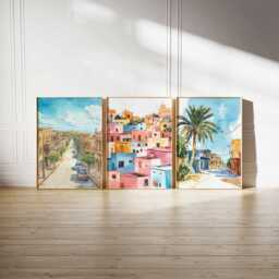 Set Of 3 Eritrea Posters, African Prints, Wall Art, Decor, Art Africa Gift Idea - thumbnail 2
