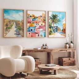 Set Of 3 Eritrea Posters, African Prints, Wall Art, Decor, Art Africa Gift Idea - thumbnail 3