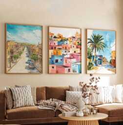 Set Of 3 Eritrea Posters, African Prints, Wall Art, Decor, Art Africa Gift Idea - thumbnail 1
