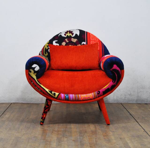 Smiley Armchair - Orange - image 1