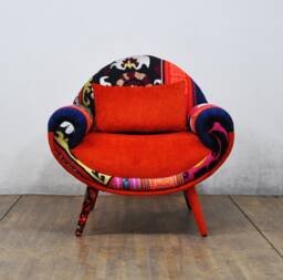 Smiley Armchair - Orange