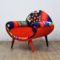 Smiley Armchair - Orange - thumbnail 3