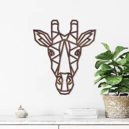 Giraffe Wall Art Decor - Home Nursery Animal Safari Wooden Africa Wildlife Jungle Kids Bedroom