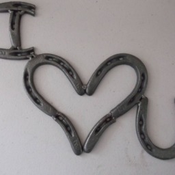 "Horseshoe Heart, ""I Love You" - thumbnail 2