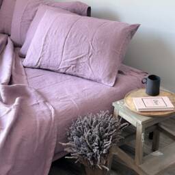 100 % Hemp Pillowcase, Stonewashed Bed Pillowcases, Envelope Closure Pillow Covers, Hemp Bedding - thumbnail 2