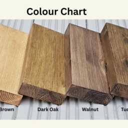 Solid Wood Narrow Sofa Side Table - Slim Rustic Handmade Wooden End -Various Sizes & Colours - thumbnail 3