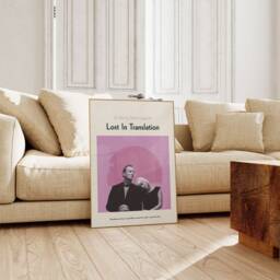 Lost in Translation Print - Movie Poster, Retro, Mid Century Modern, Vintage Art Print, Minimalist - thumbnail 3
