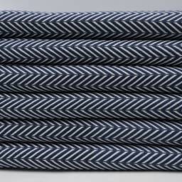 "Navy Blue Towel, Turkish Towel, Peshtemal Towel, 40""x70" - thumbnail 2