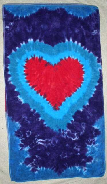 Tie Dyed Beach Towel, 30x60