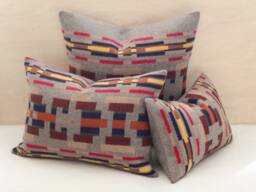 Painted Hills Wool Pillow Cover, Tan Southwestern Cover - Ready To Ship - thumbnail 1