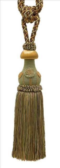 "D??copro Tassel Tieback, Length 12"" - 30.5cm, Spread 32" - image 1
