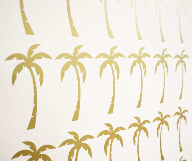 Palm Tree Tropical Vinyl Wall Art Decals/stickers - Various Colours & Sizes - image 1