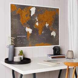 Scratch The World ?? Black Map Edition - Scratch Off Places You Travel Poster Wall Hanging, Gift, Gift For Him, Her, Free Shipping - thumbnail 3