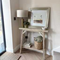 Slim Rustic Console Table - thumbnail 3